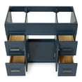 thumbnail image 5 of Ariel Hamlet 42 In. Single Sink Base Cabinet In Midnight Blue, 5 of 9