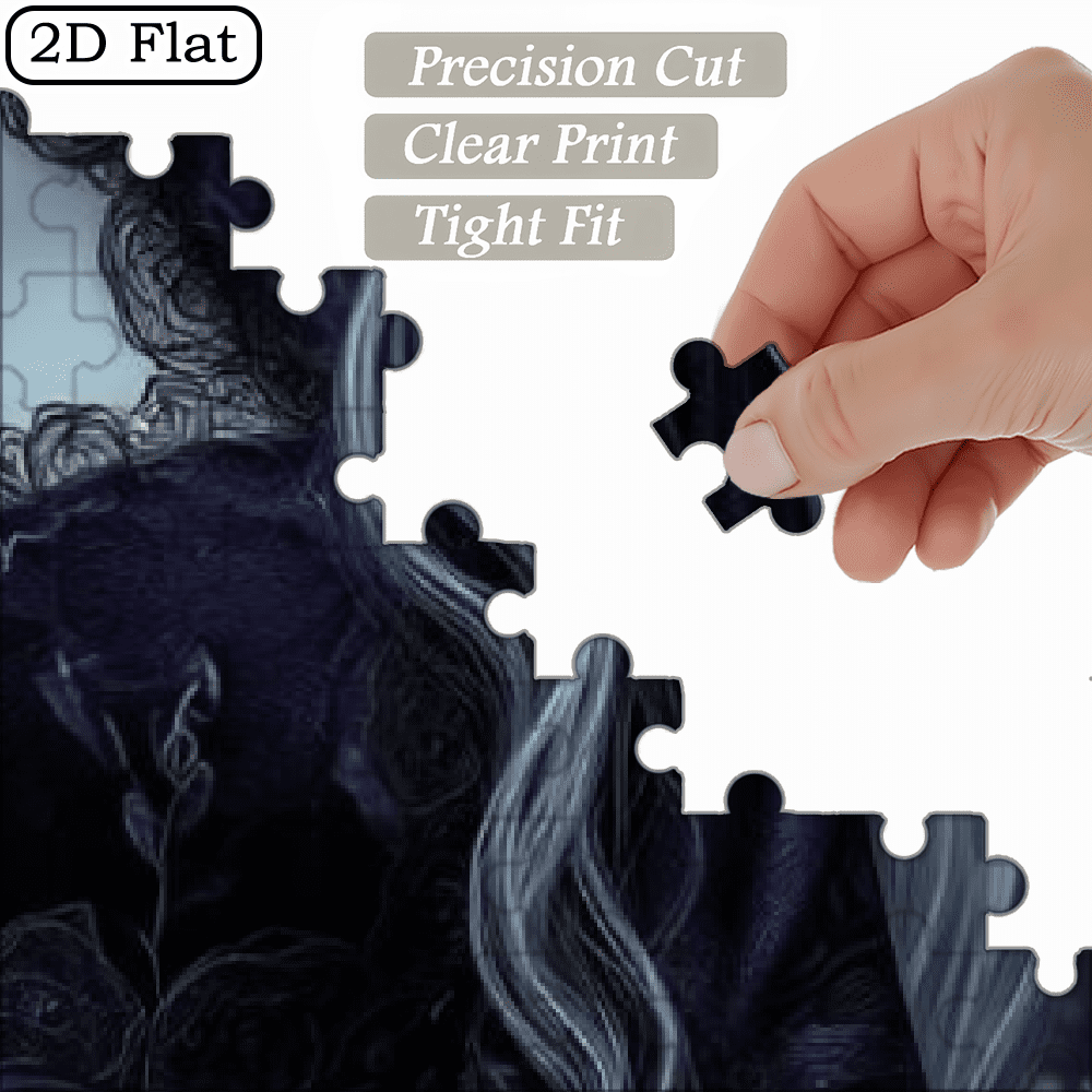 A Box of (1000pcs) Adult Puzzles, Character Landscape Theme, High Difficulty, Suitable for Adults, Family Entertainment, Home Decoration.29.4*19.6 in