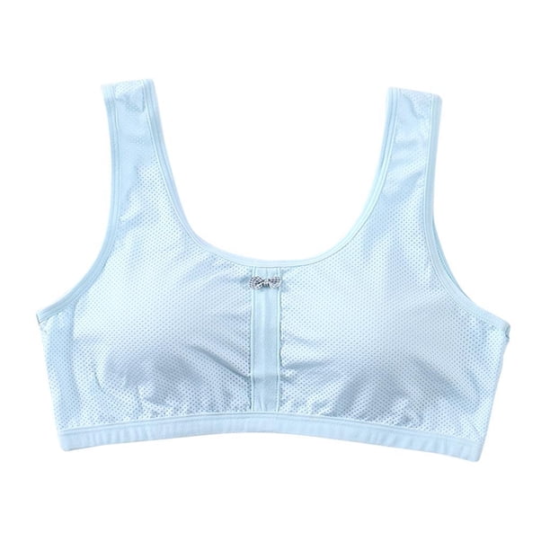 Suave para , Ropa Interior, de Entrenamiento, Chaleco, Deportivo Sin Costuras, Actividad, Gimnasio Azul Yinane Sujetador deportivo para niñas adolescentes