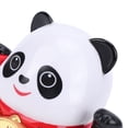 thumbnail image 2 of NFTIGB Solar Powered Waving Panda Figurine No Battery Arm Swinging Ornament for Car Dashboard and Work Desk Decoration Style C 2.8x2.7x3.3 inches (7.2x6.8x8.5 cm) Cute Chinese Animal Statue, 2 of 5