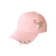 thumbnail image 2 of Qarigey Gorra de béisbol de tela transpirable para cabeza fresca y seca anillo oficial béisbol elegante sombrero Casual Sombreros Alfiler Rosa, 2 of 6