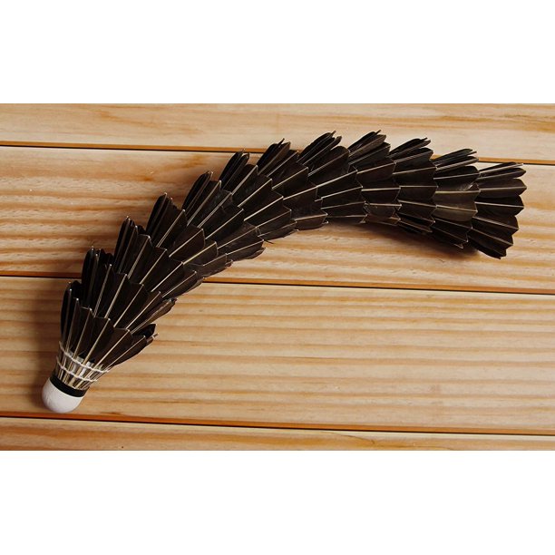 Volantes de bádminton de plumas de ganso de 12 piezas para actividades deportivas al aire libre/interior Namotu CZYD-ZH69-1