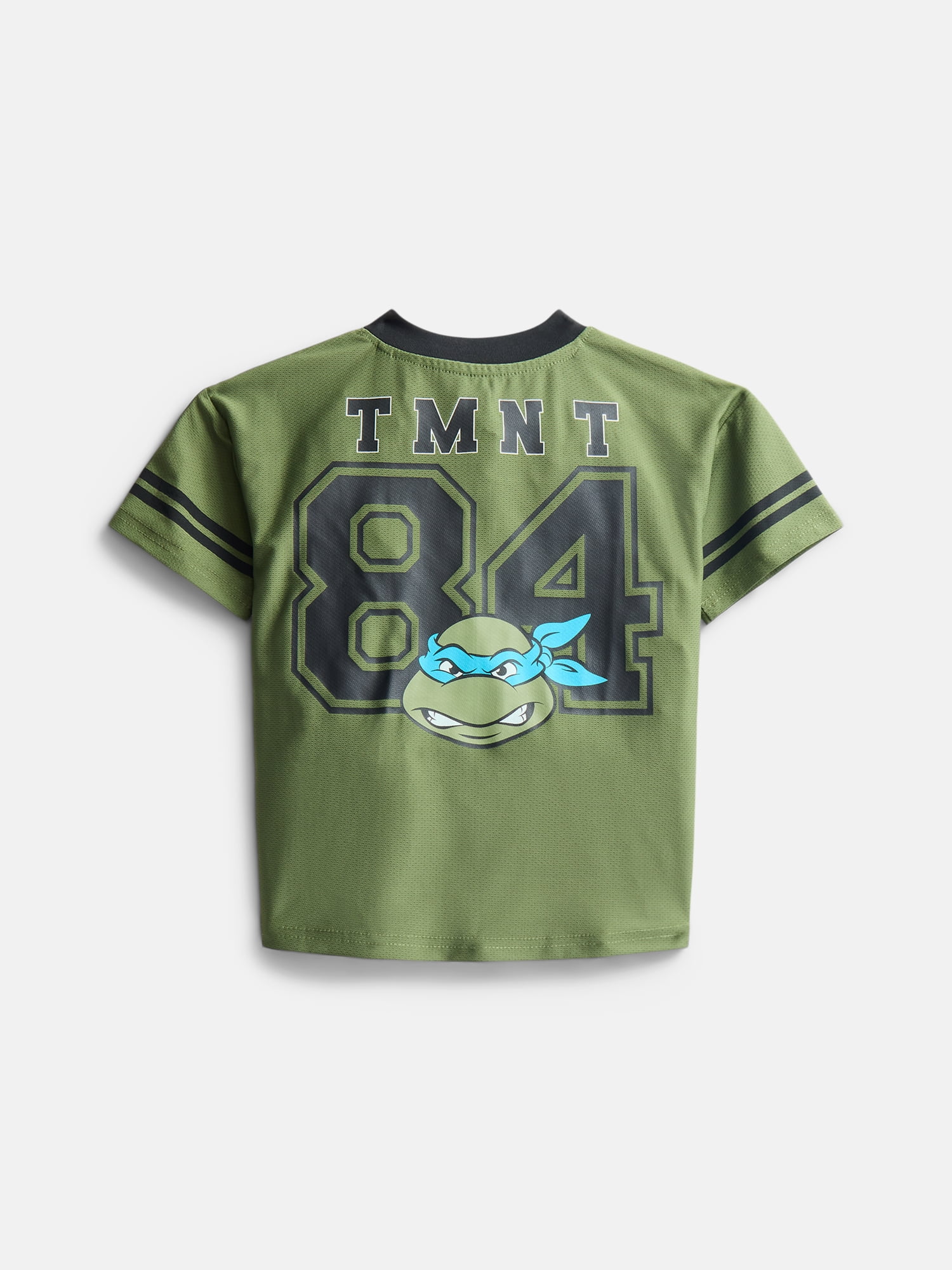 Teenage Mutant Ninja Turtles Toddler Boys' Front Back Graphic Tee and Shorts Set, 2-Piece, Sizes 12M-5T