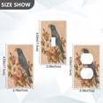thumbnail image 2 of Light Switch Cover Switch Plate Outlet Cover Plug Cover for Electrical Toggle Switch Bluebird on Elegant Branch, 2 of 6