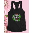 thumbnail image 3 of Happy Mother's Day Roses Racerback Tank Women -Image by Shutterstock, Female Small, 3 of 4
