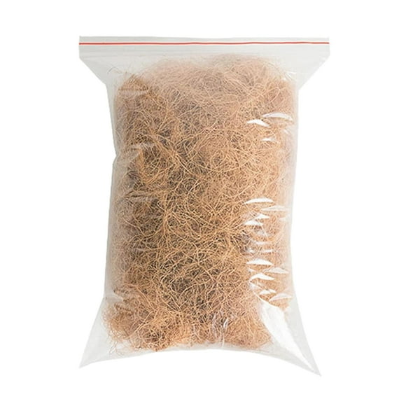 S SERENABLE 18oz Natural Coconut Fiber Orchids Dried Wire Baskets Protect Plants PH-Balanced