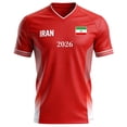 thumbnail image 6 of FYEGRE Soccer for Men,Soccer Practice Soccer Wear for Sports Training National Team Football Shirt For Men Athletic Breathable Sportswear Training Top Red XXL, 6 of 6