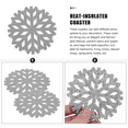 thumbnail image 5 of MEIBUTYUP 12-Pack Grey Christmas with Design, , Non- Cup Mats for Holiday Party and Home Use, 5 of 8