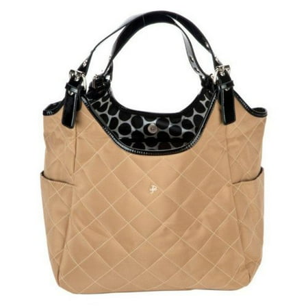 JP Lizzy Tawny Raven Satchel Diaper Bag