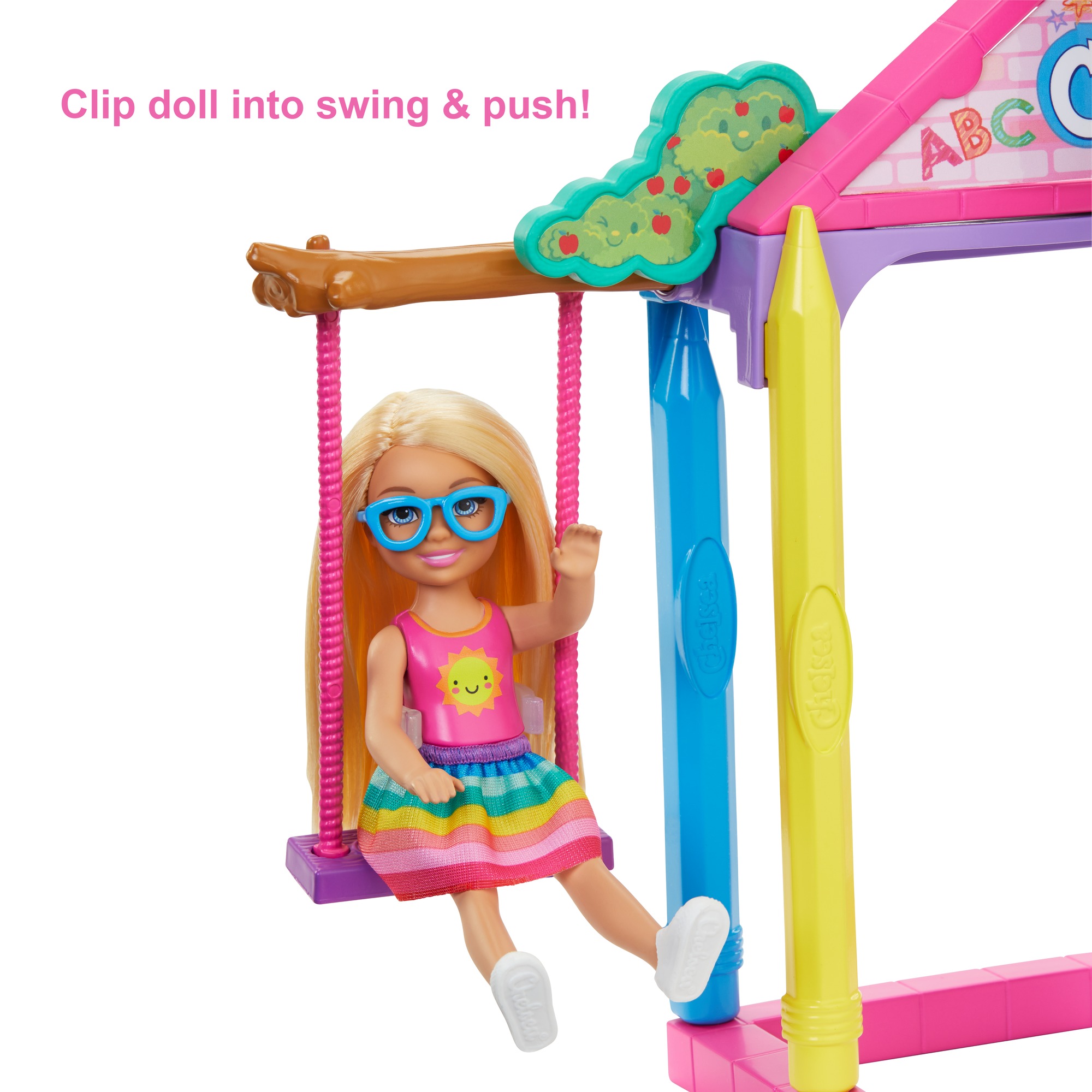 barbie club chelsea back to school set