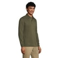 thumbnail image 3 of Lands' End Men's Tall Long Sleeve Super Soft Supima Polo Shirt, 3 of 3