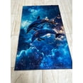 thumbnail image 4 of Flying Dolphins Rug 4x6 ft = 120x180 cm, 4 of 5