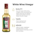 thumbnail image 6 of PONTI 100% Italian White Wine Vinegar, 16.9 fl oz, 6 of 6