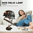 thumbnail image 3 of Kuymtek War Relic Lamp Cascos Lámpara de mesa Estatua Resina Lámpara de escritorio Souvenir (Combate), 3 of 9