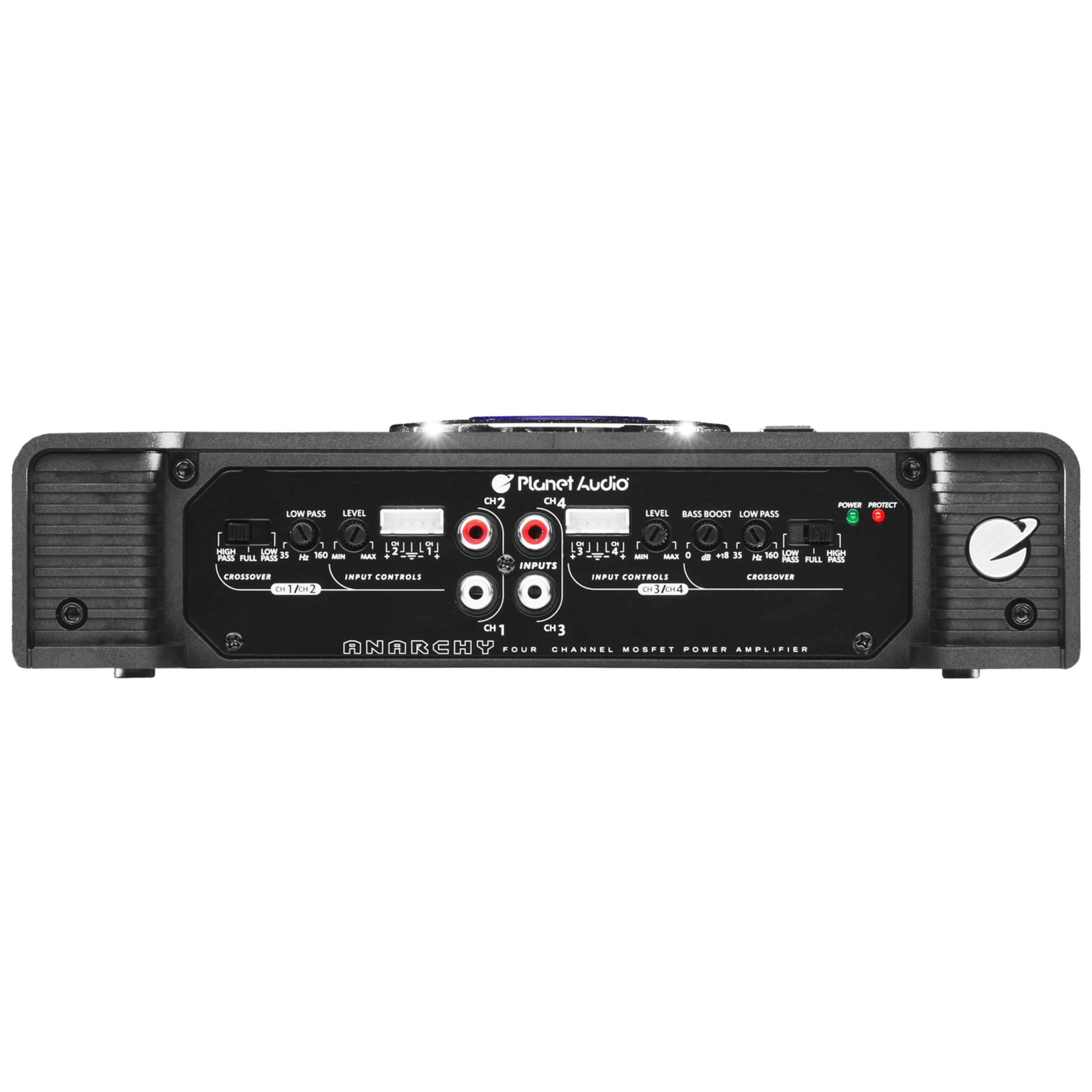 Planet Audio AC1200.4 4 Channel 1200 Watt Car Amplifier, Full Range, Bridgeable