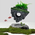 thumbnail image 3 of BeesClover Floating Rock Suspended Artificial Stone Aquarium Decoration Fish Tank Decor Floating Pumice Flying Rock Ornament for Aquarium Decoration, Model Making, Terrarium, 3 of 8