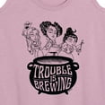 thumbnail image 3 of Hocus Pocus - Trouble is Brewing - Women's Racerback Tank Top, 3 of 5