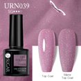 thumbnail image 1 of UR SUGAR 7.5ml Oscuro Púrpura Gel Esmalte De Uñas Remojar UV LED Semi Permanente Manicura Arte Mate Top Coat Gao Jiahui  unisex, 1 of 2