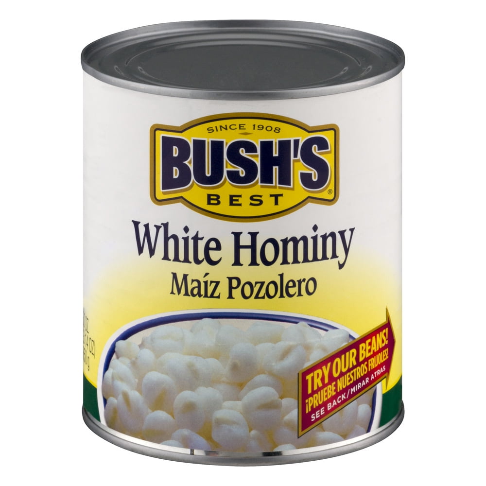 Bushs Best White Hominy 30 Oz