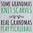 thumbnail image 3 of CafePress - Real Grandmas Play Pickleball T Shirt - Women's Nightshirt, 3 of 4
