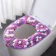 thumbnail image 5 of Funda para asiento de inodoro con cremallera, gruesa, cálida y suave, con asa, lavable, de franela de tamaño estándar, 5 of 6