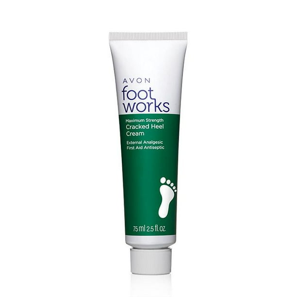 Avon Foot Works Maximum Strength Cracked Heel Cream 2.5 fl oz Walmart