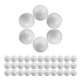 thumbnail image 6 of OUNONA  50 Pcs Unfinished Foam Blank Balls Polystyrene Shapes White, 6 of 8