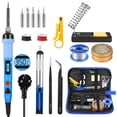 thumbnail image 1 of Professional Soldering Station with Wire, Perfect for DIY & Repairs 80W Adjustable Temp Soldering Iron Kit, 1 of 5