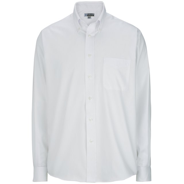 EDWARDS Chemise OXFORD PINPOINT pour Homme - Manches Longues