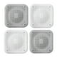 thumbnail image 1 of 4 piezas de tapas de silicona para desagües de suelo, filtros para desagües de baño y filtros para pelo, 1 of 8