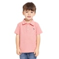 thumbnail image 2 of Wonder Nation Toddler Boys Cotton Polo Shirt with Short Sleeves, Sizes 12M-5T, 2 of 6