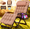 Beige, variant on DKMOCO Oversized XXL Zero Gravity Chair, 33" Extra Wide Recline Chair w/Upgraded Lock and Wider Cup Holder, Camping Lawn Chair for Patio Outdoor Office (Black)