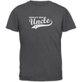 thumbnail image 1 of Meilleur Oncle du Monde T-Shirt pour Adulte Gris Chiné Foncé, 1 of 1
