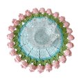 thumbnail image 2 of Ramo de rosas tejido a mano Kit de mantel individual de flores de ganchillo de bricolaje | Paquete de material de bolas de lana | Diseño floral realista | Fácil de limpiar | Regalo decorativo para, 2 of 5