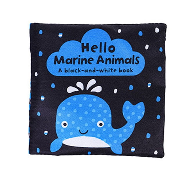 Bebé aprendizaje temprano cognición Palma tela libro juguetes lágrimas no podridas con papel sonoro letra forma Animal Wmkox8yii HAHFKSH123