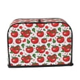 thumbnail image 2 of Lsque Hand Drawn Tomatoes Print 2 Slice Toaster Cover , Kitchen Appliance Dustproof Protector , Toaster Protector Dustproof Kitchen Appliance Cover, 2 of 7