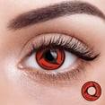 thumbnail image 2 of Lentes de contacto de colores para Halloween, accesorios de Cosplay de Itachi Sharingan, prescripción anual, 2 piezas/1 par, 2 of 3