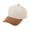 Suedette Caramel Beige, variant on TOPTIE 5 Panel Trucker Cap Snapback Mid Profile Cotton Sun Hat Adult-Royal Blue Beige