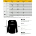 thumbnail image 2 of STARVNC Women Xmas Hat Wine Glass Print Crew Neck Long Sleeve Top, 2 of 7