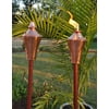 Kona Deluxe Garden Torch in Hammered Copper - Set of 2