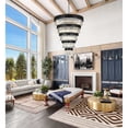 thumbnail image 2 of Elegant Lighting Willow 59 inch Chandelier in Black, 2 of 8