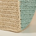 thumbnail image 3 of Kukuzhu Women Straw Tote Bag Fashion Large Handmade Woven Colorful Summer Handbag Large Beach Holiday Bag, 3 of 4