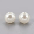 thumbnail image 2 of Plastic Imitation Pearl Beads Round Old Lace 16mm Hole: 2.6mm, 2 of 2