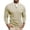Beige, variant on Layered Collar Long Sleeve T Shirt Fashion Casual Thermal Undershirt Comfortable Stretch Fit Basic Top Mens Shirts
