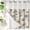 Beige, variant on Lfeey Floral No Hook Double Layer Shower Curtain, Watercolor Pattern in Beige Grey, Waterproof, 71x71inch