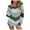 Green, variant on LYXSSBYX Women Fall Sweaters Dress for Women 2022 Hot Sale Clearance Women Casual Fashion Color Matching Pullover Long Sleeve Round-Neck Sweater