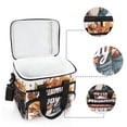 thumbnail image 6 of FORMRS Insulated Cooler Bag 24 Cans Capacity Soft Leakproof Lunch Box with Side Pockets, Autumn Day Pattern, 6 of 7