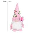 thumbnail image 3 of 2PCS Plush Dolls, Soft Cloth with Cotton, Standing Design, for Mother's Day/Valentine's Day/Birthdays, Home Window Decor, Cute with Flowers, 3 of 6