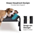 thumbnail image 2 of Cama Elevada para Perros al Aire Libre Veehoo CWC2204 para Perros Grandes, 2 of 9