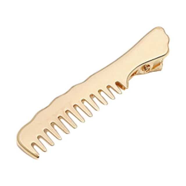 Fiudx Horquilla para El Pelo, Elegante Accesorio Metálico para El Pelo, Diseño de Peine Antideslizante, Versátil, Ideal para Fiestas y Bodas, Ideal para Mujeres y Niñas. Incluye 1 Pieza.